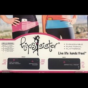 NTW hips-sister gray hands free stretch belt